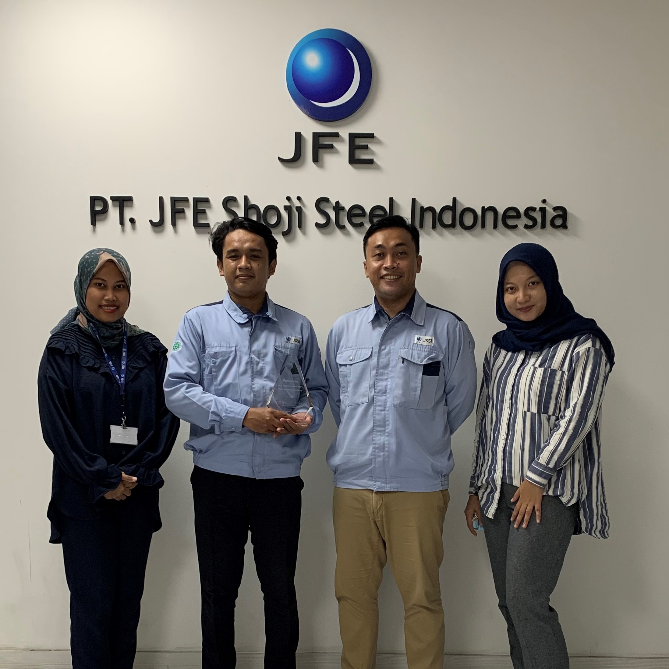 PT. JFE Shoji Steel Indonesiaが3年連続でBest Supplier awardを受賞！