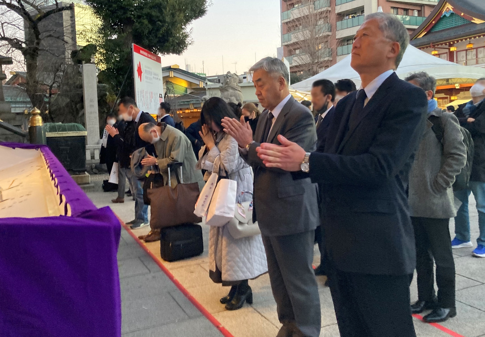 神田明神へ安全祈願に行きました！