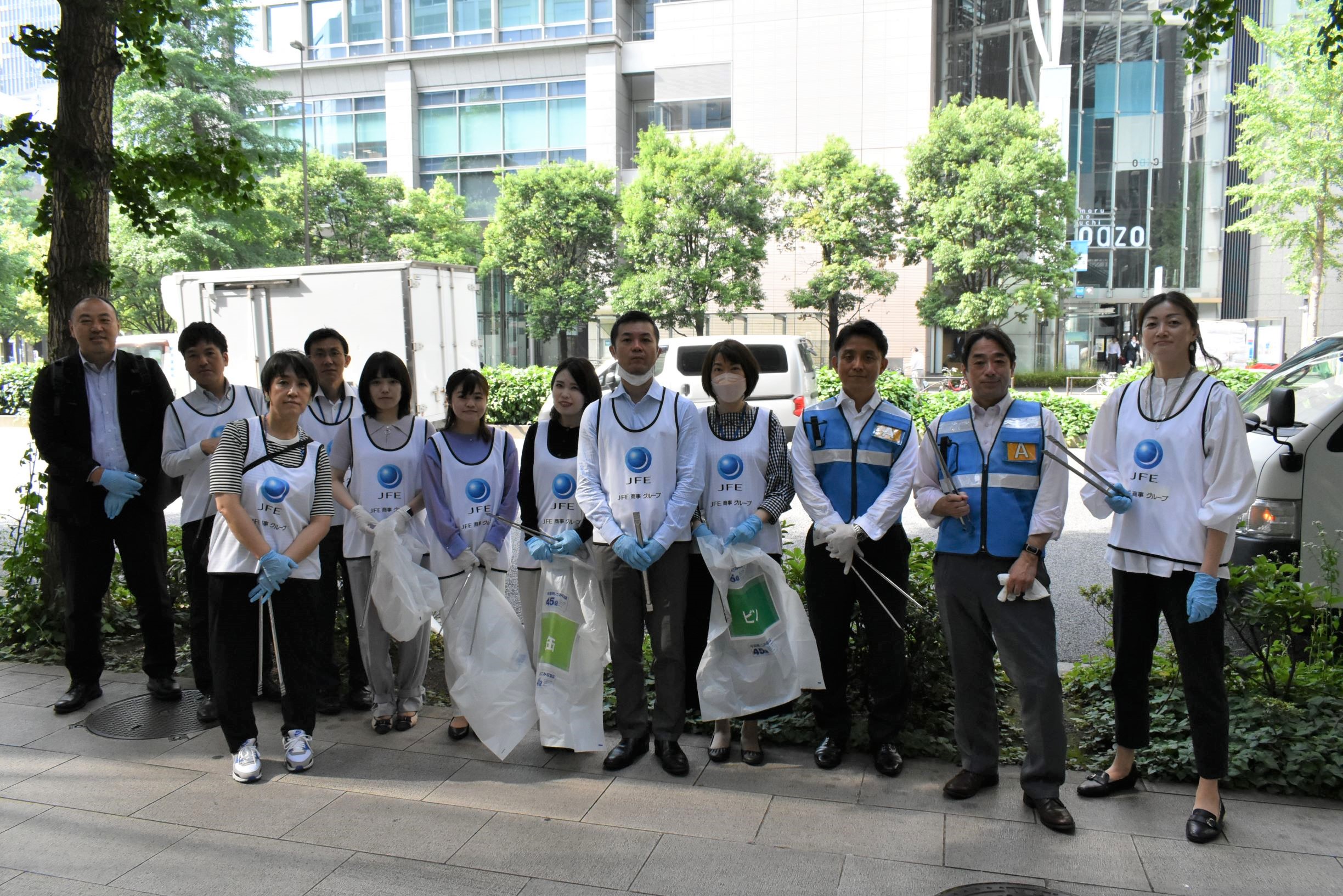 千代田区一斉清掃活動に参加しました！