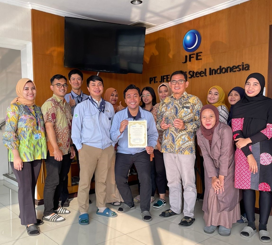 JFE Shoji Steel Indonesia Wins Best Supplier Award for Fourth Year Running!