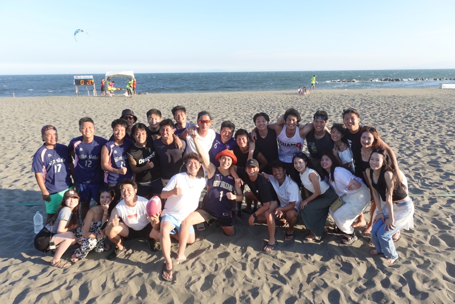 ビーチラグビー部が「Beach Rugby Japan Tour 2023関東大会」に出場しました！