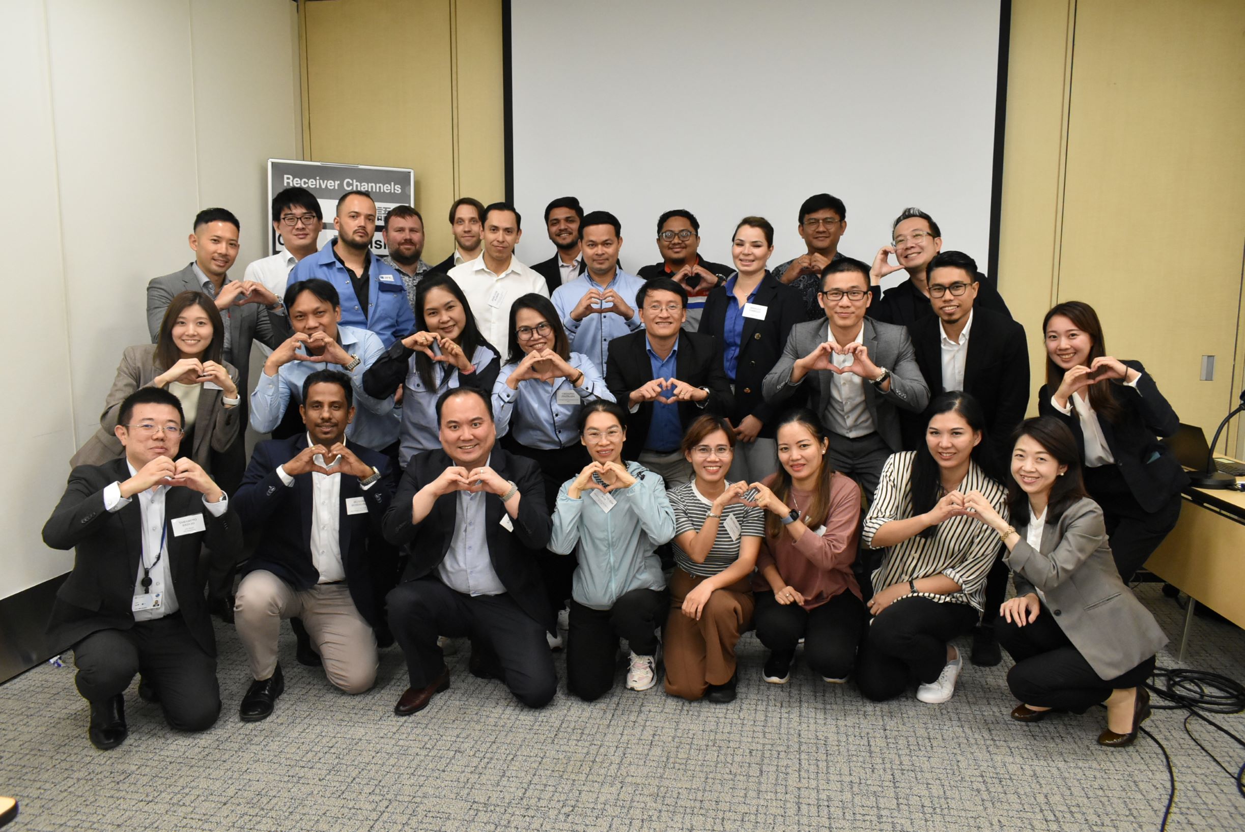 National Staff Training at Tokyo Head Office