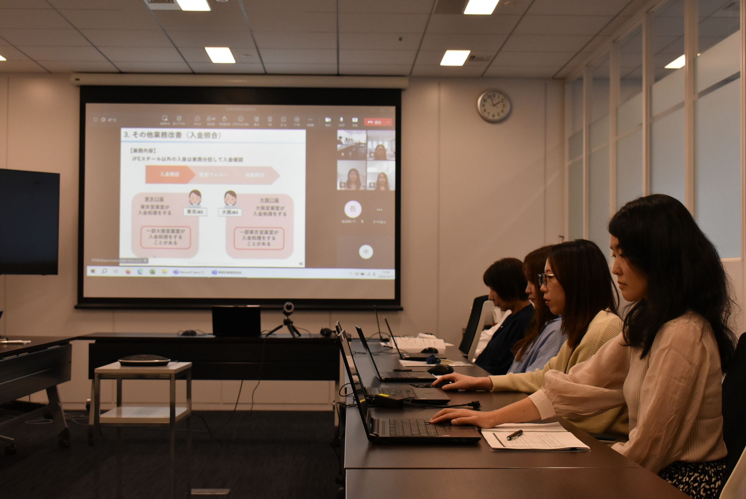 JFE Shoji Business Support Presents Operational Improvement Activities