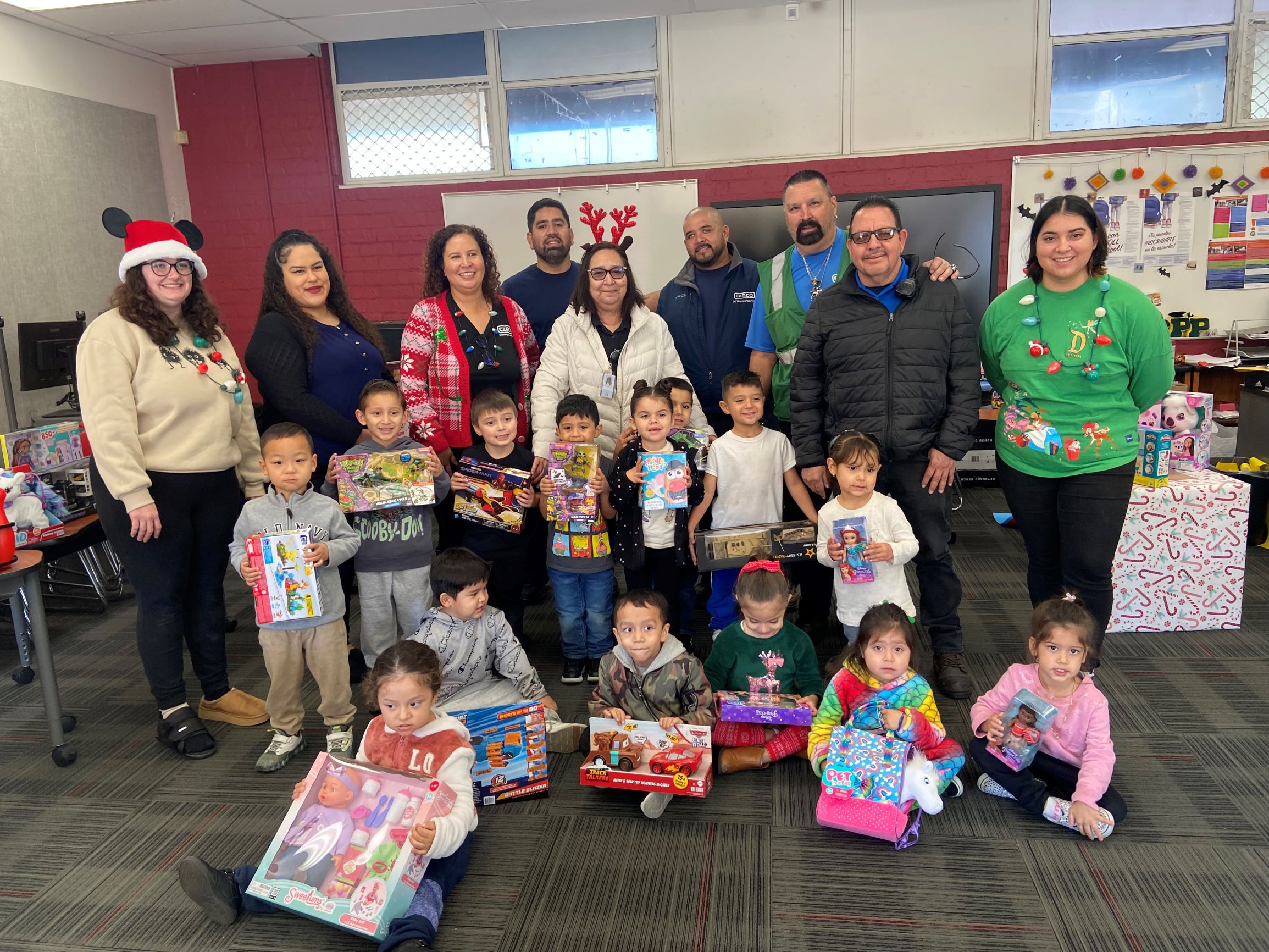 CEMCO Donates Toys to Local Elementary Schools