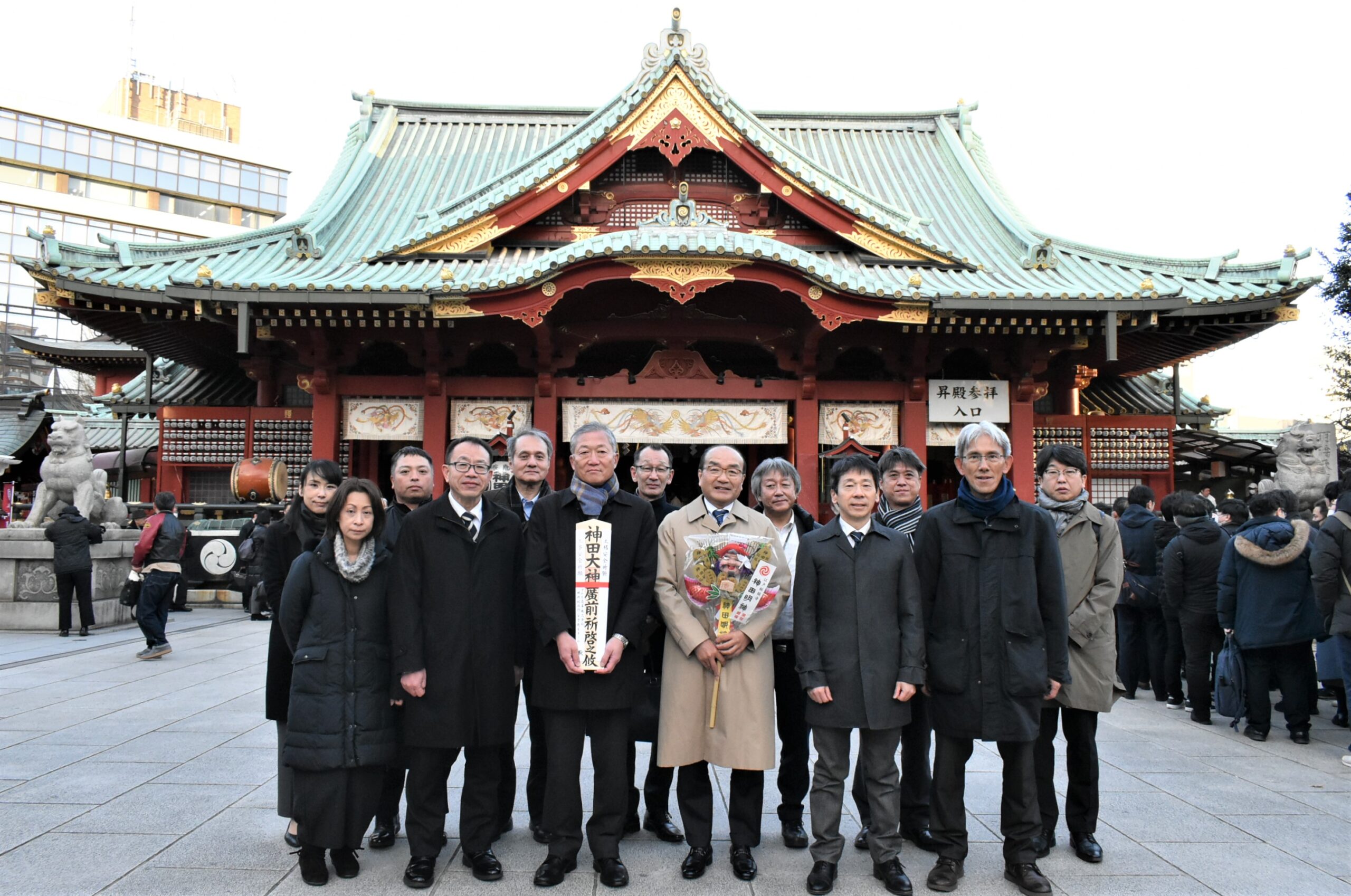 技術総括部が神田明神で安全祈願を行いました！