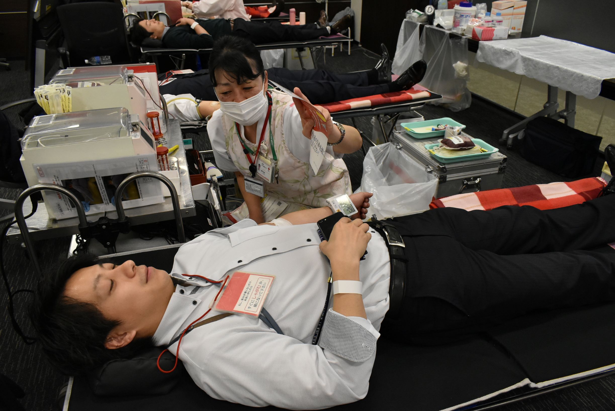 【社会贡献活动】JFE商事集团开展企业内献血活动！