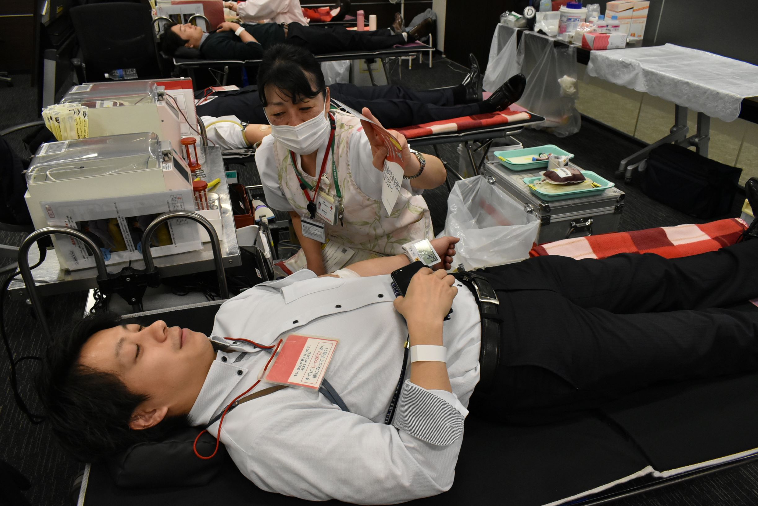 [Social Contribution Activities] JFE Shoji Group Company Blood Drive