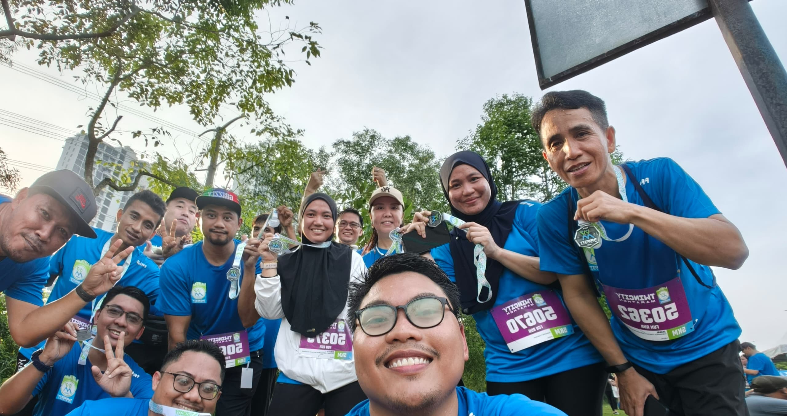 JSSM Participates in Twincity Marathon