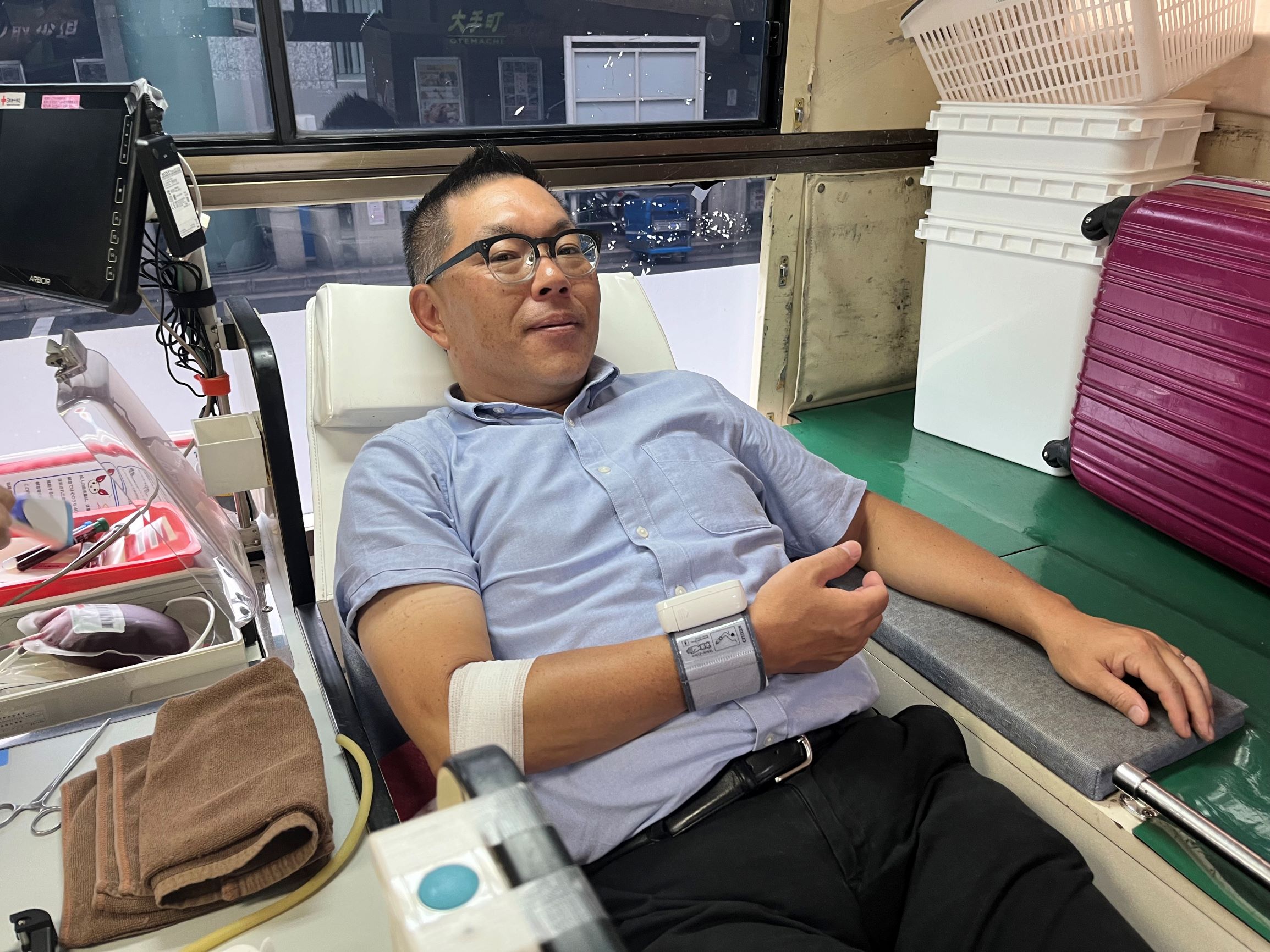 [Social Contribution Activities]JFE Shoji Group Company Blood Drive