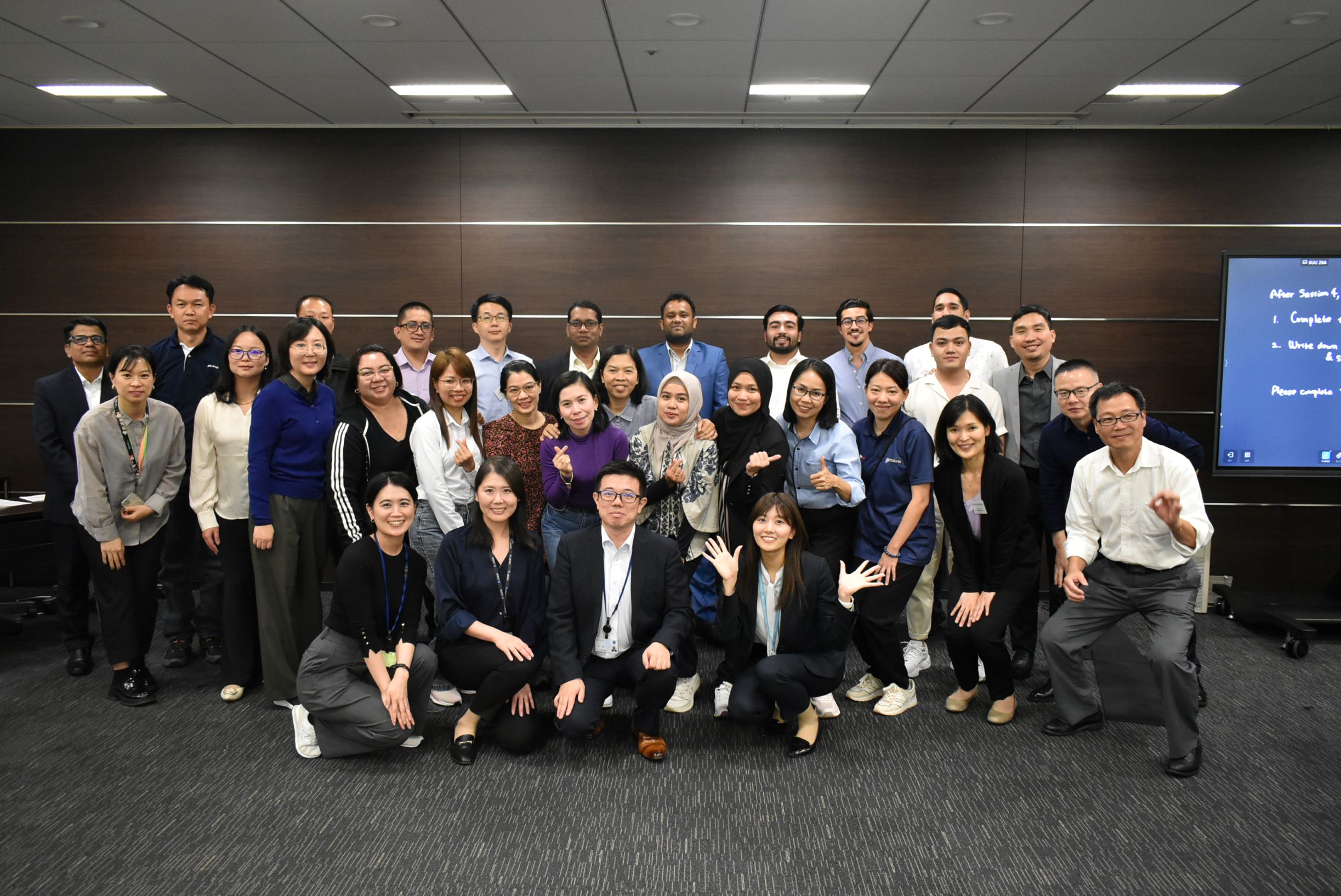 National Staff Training at Tokyo Head Office