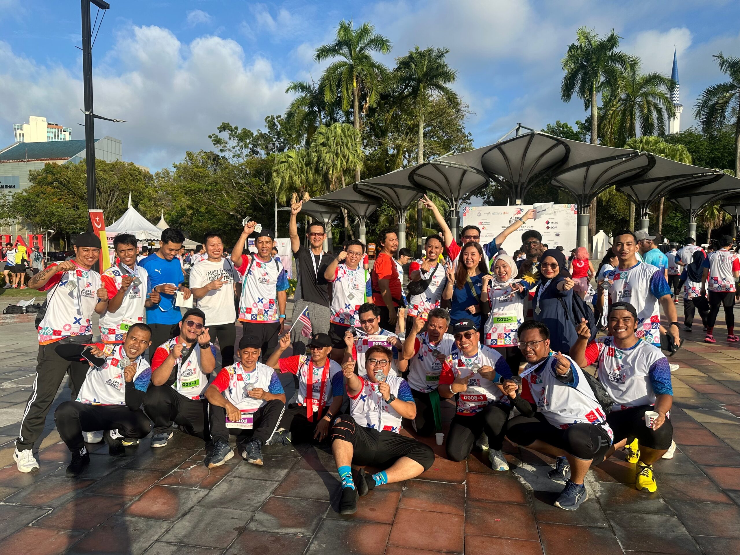 JSSMが「ALEPS駅伝ハーフマラソン2025」に参加しました！